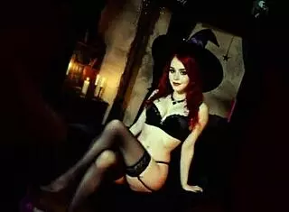 my ai girlfriend sucked all my cum on halloween 🎃💦