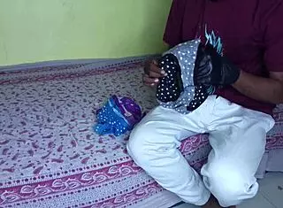 i... uh stole stepmom's hairy panties to sniff her squirting pussy