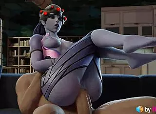 widowmaker's tight ass gaped in overwatch 3d asmr hentai 💦🍆