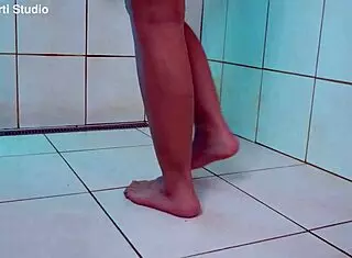 Lore's first triple anal with five cocks. Piss fountains fill her mouth part 2