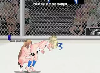 Princess Ring 2: Christina Vs Mimi Lesbian Street Fight