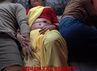 Desi stepmom's Hindi fuck hides taboo student secrets?