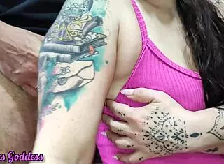 Goddess Licks Milf Armpits Then Fucks