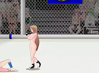 Princess Ring 2: Christina Vs Mimi Lesbian Street Fight