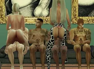 nevaeh and teacher paula gangbanged by monster bbcs