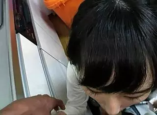 SKINNY JAPANESE VIRGIN STEPSIS TRICKED INTO UNCENSORED CREAMPIE DOGGY