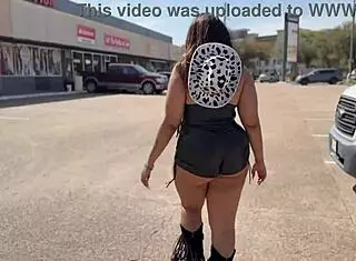 honey tsunami rides texas monster cock deep sloppy gagging!