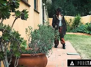 Pure Taboo Victoria Voxxx Tricks Married Man into Sloppy Deepthroat Milf Pussy Lick on Wedding Day