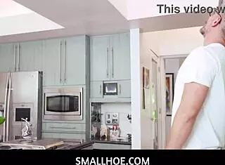 tiny asian mina luxx sucks bf thick cock post hide seek