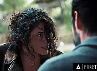 Pure Taboo Victoria Voxxx Tricks Married Man into Sloppy Deepthroat Milf Pussy Lick on Wedding Day