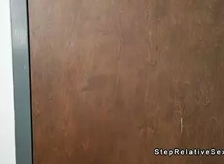 Tanned stepsis with big tits rides huge cock cowgirl