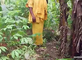 ranch landlady inspects farm then rides big black cock to wet creampie