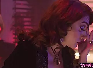 yo check brooklyn gray getting fucked hard by teen shemale ariel demure!