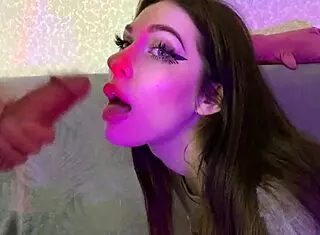 gerageyn the e-girl slurps big dick between videogames