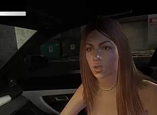 gta 5 pov... banging this 18yo hooker prostitute first person game!