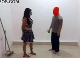 lazy latina employee seduces coworker and boss stepson for office sex ride