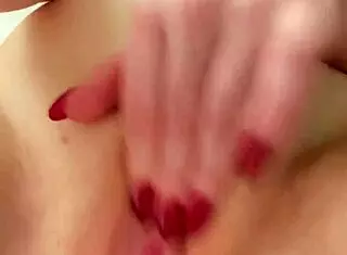 Watch horny iranian stepmom sneak solo masturbation with big natural tits alone at home.