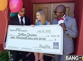 Jillian Janson Craves Two Massive Black Cocks Deep