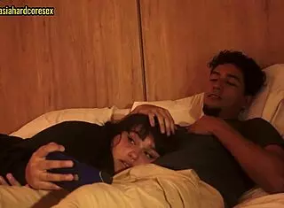 Chubby stepsis chokes on bro's fat cock after movie part 1