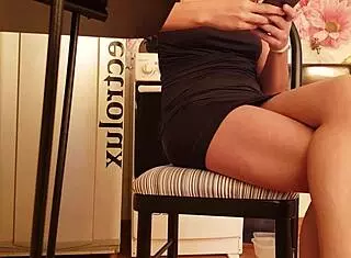 hey, spying upskirt on music student miranda's shaved pussy outdoors