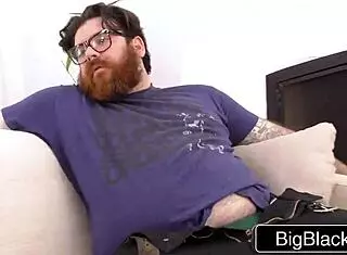 petite slut rides big black cock anally for cuck friend