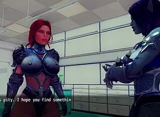 Watch big cock blast redhead tits and pussy with cum!