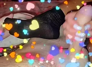 Stepmom Deep in Socks Fingers Herself Before Hard Fuck