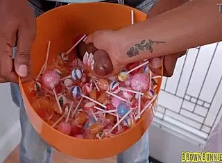 Skyla Sun Squirts On Halloween Hard Chocolate Bar Ride Missionary Doggystyle Deepthroat