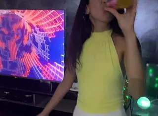 Wife cuckolds husband fucking friends at home party