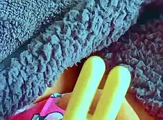 Tiny Latina Coed Orgasms Wild From First Vibrator Ride