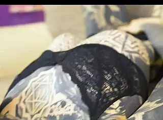 Tattooed Skinny Goth Couple's Rough Anal Sloppy Blowjob Piercing Play