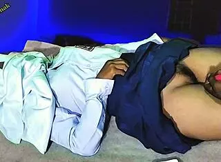 indonesian schoolgirl tries new vibrator with teacher homemade squirting fun