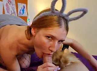 love sucking this huge cock deep down my petite throat cum please