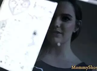 Busty Milf Queening Her Cute Stepdaughter Face