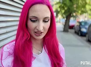 caught busty geek victoria arias in super hot contest fuck