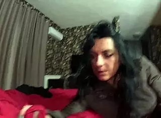 Seductive Deep Throat Ride and Teasing Cum Play in Cozy Down Jacket