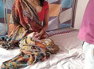 indian bhabhi seduces teen boy for creampie cheating fuck