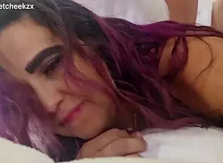 Sweetcheekzx begs for more as her big onion booty gets drilled deep and hard!