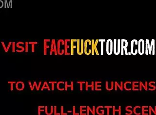 Colombian Maid Face Fucked Sloppy Against Hotel Wall For Tip