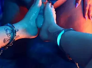 i train you with bratty footjob and worship my feet