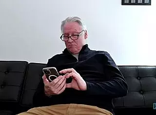 check out this horny senior banging a stunning topmodel with big natural tits passionately