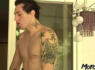 Blonde MILF Deepthroats Monster Cock Then Fucks Stepdaughter's Boyfriend Hard