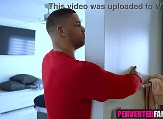 stepmom finishes yoga then fucks stepson hard after sweaty workout 😏 milf action!