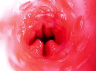 4k asmr camera inside oiled redhead pussy for deep creampie