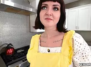 Stepmom Jane Dove Sucks Step Son Alex Jett's Cock POV