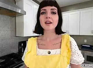 Stepmom Jane Dove Sucks Step Son Alex Jett's Cock POV