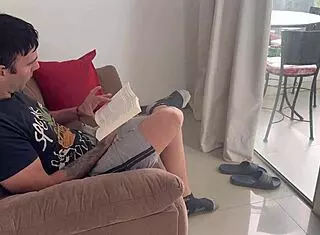 Cleaning Lady Forced to Deepthroat Monster Cocks at Work