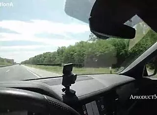 Two Latinas Ride Big Cocks in New Car Blast