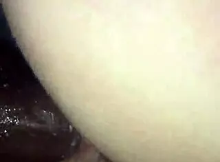 innocent teen bent over for intense interracial doggy pounding