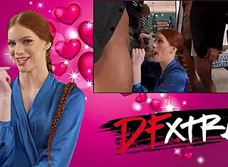 Busty babe sucks monster cock then rides bbc cowgirl doggy style 😍🍆💦